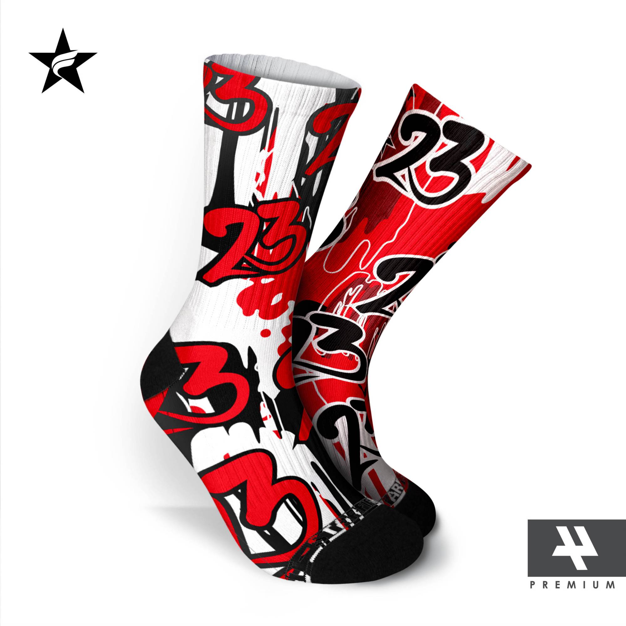 Michael Jordan - Premium Socks Starfight