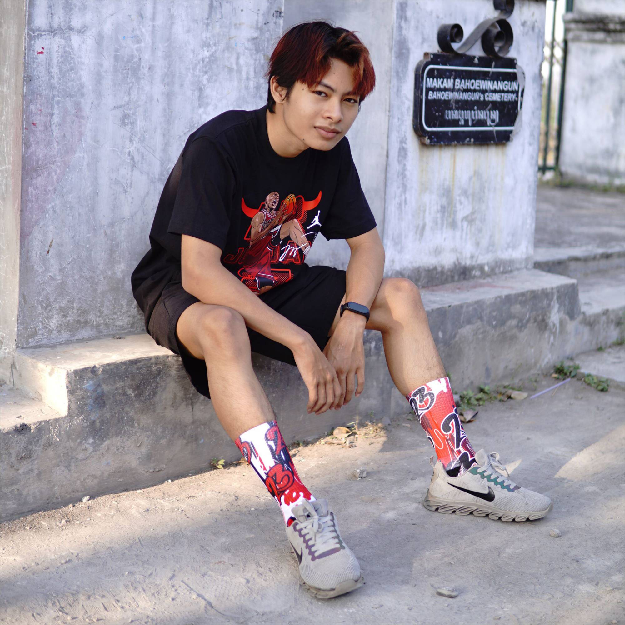 Michael Jordan - Premium Socks Starfight - Gambar 3