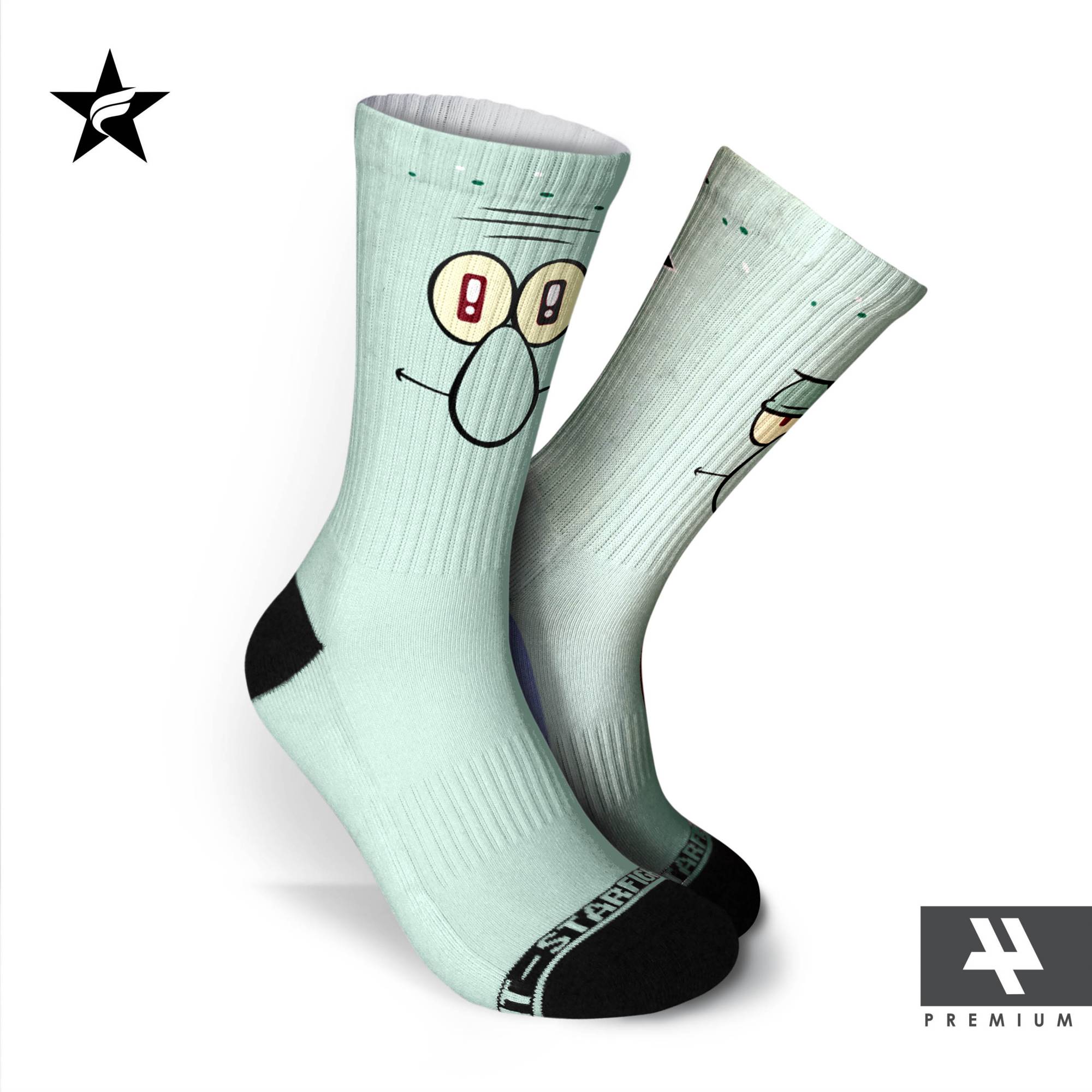 Squidward Tentacles - Premium Socks Starfight