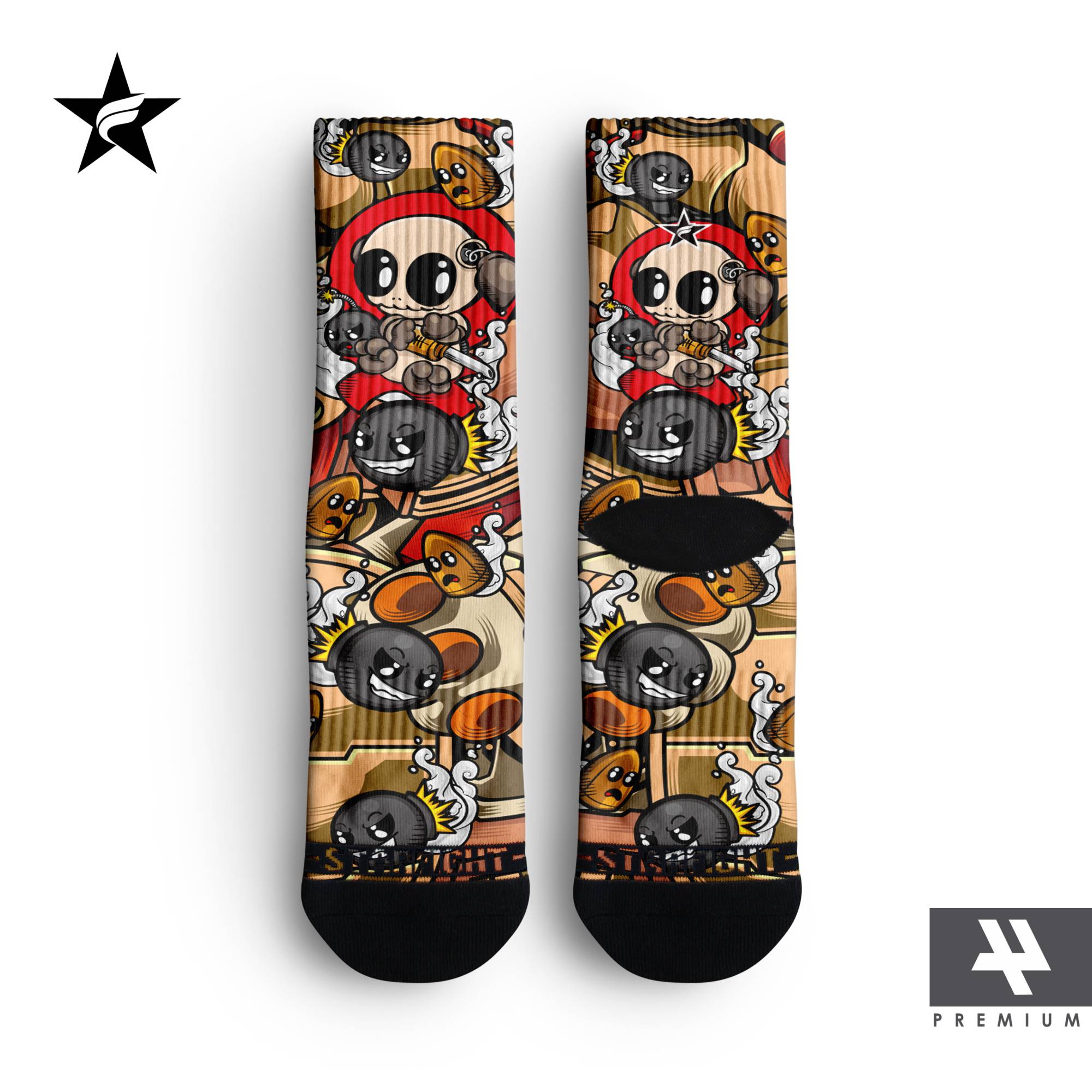 Bombercat - Premium Socks Starfight - Gambar 2