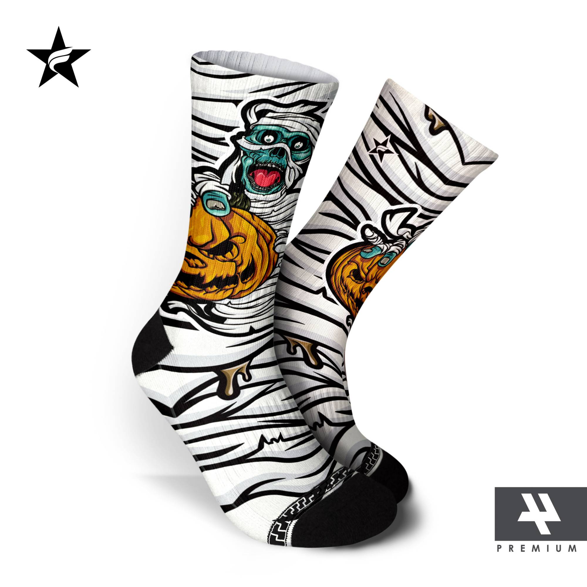 Creepy Mummy - Premium Socks Starfight