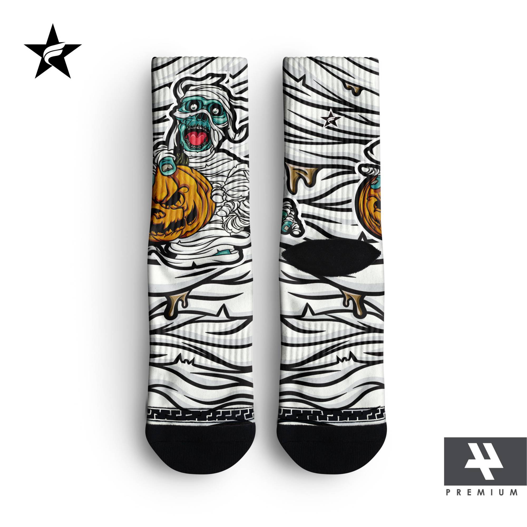 Creepy Mummy - Premium Socks Starfight - Gambar 2