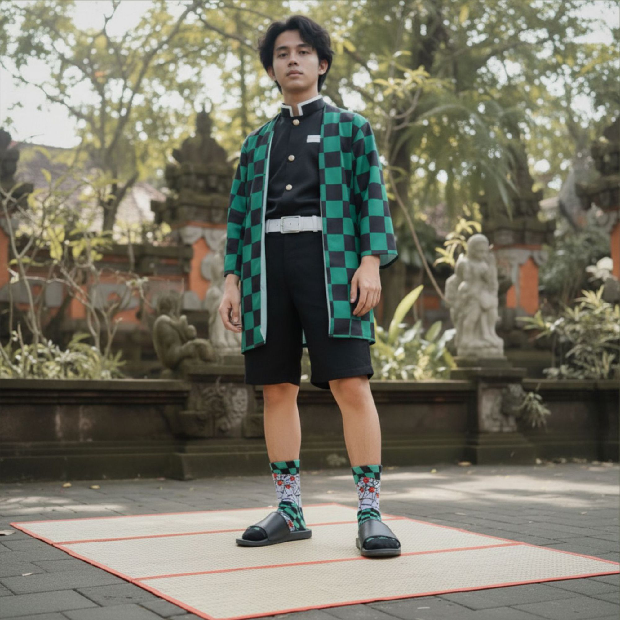Tanjiro Kamado - Premium Socks Starfight - Kimetsu no Yaiba - Gambar 4