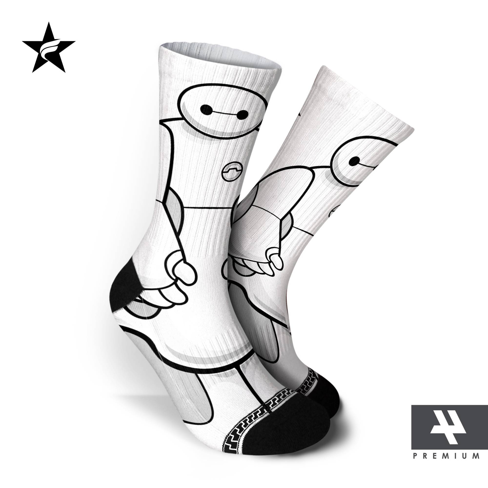 Baymax! - Premium Socks Starfight