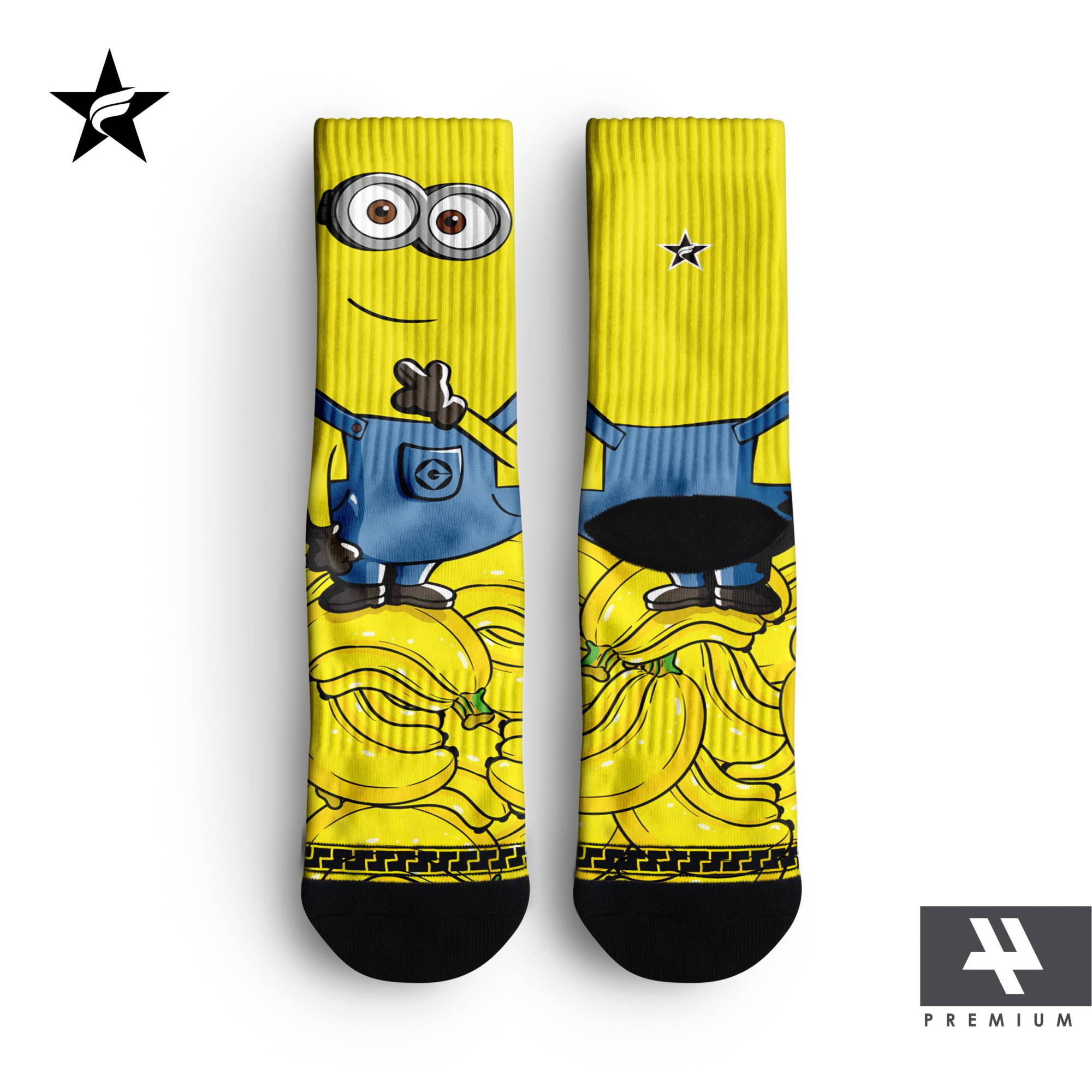 Kevin the Minion - Premium Socks Starfight - Gambar 2