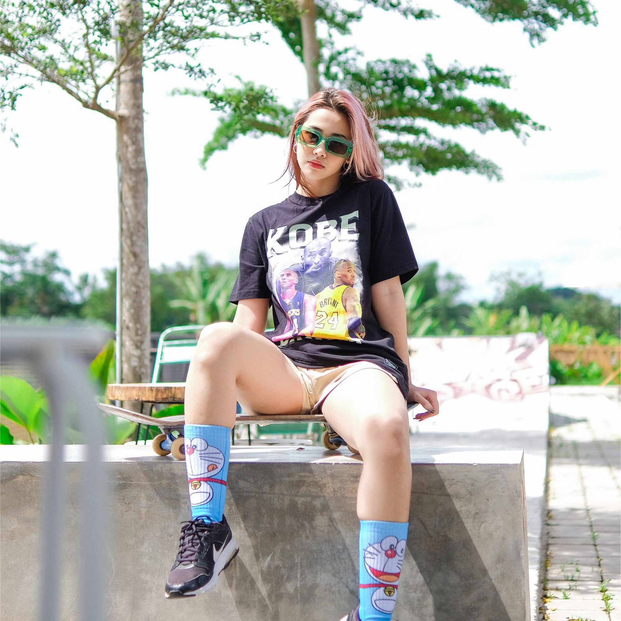 Kaos Bootleg Kobe Bryant - Vintage 90s Starfight T-Shirt - Gambar 5