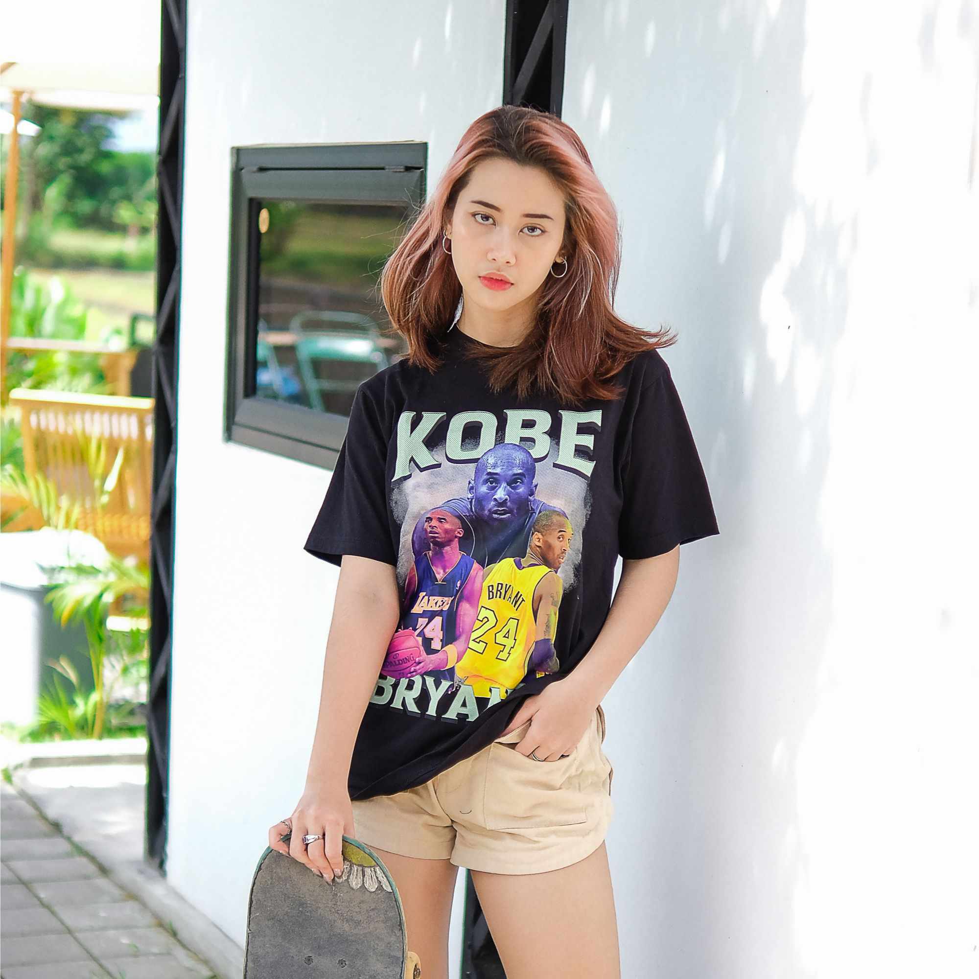 Kaos Bootleg Kobe Bryant - Vintage 90s Starfight T-Shirt - Gambar 6