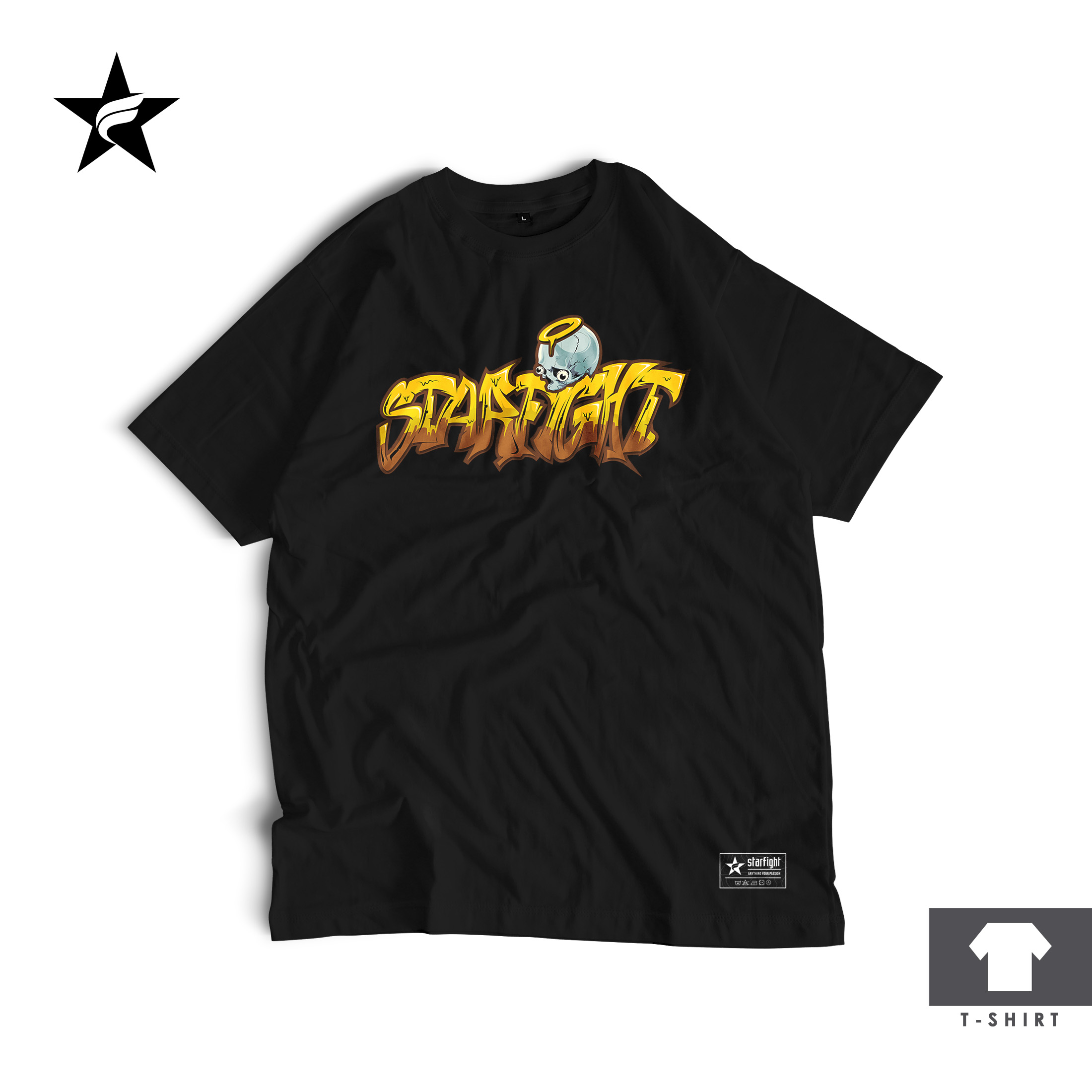 Kaos Hollyskull - Starfight T-Shirt - Gambar 2