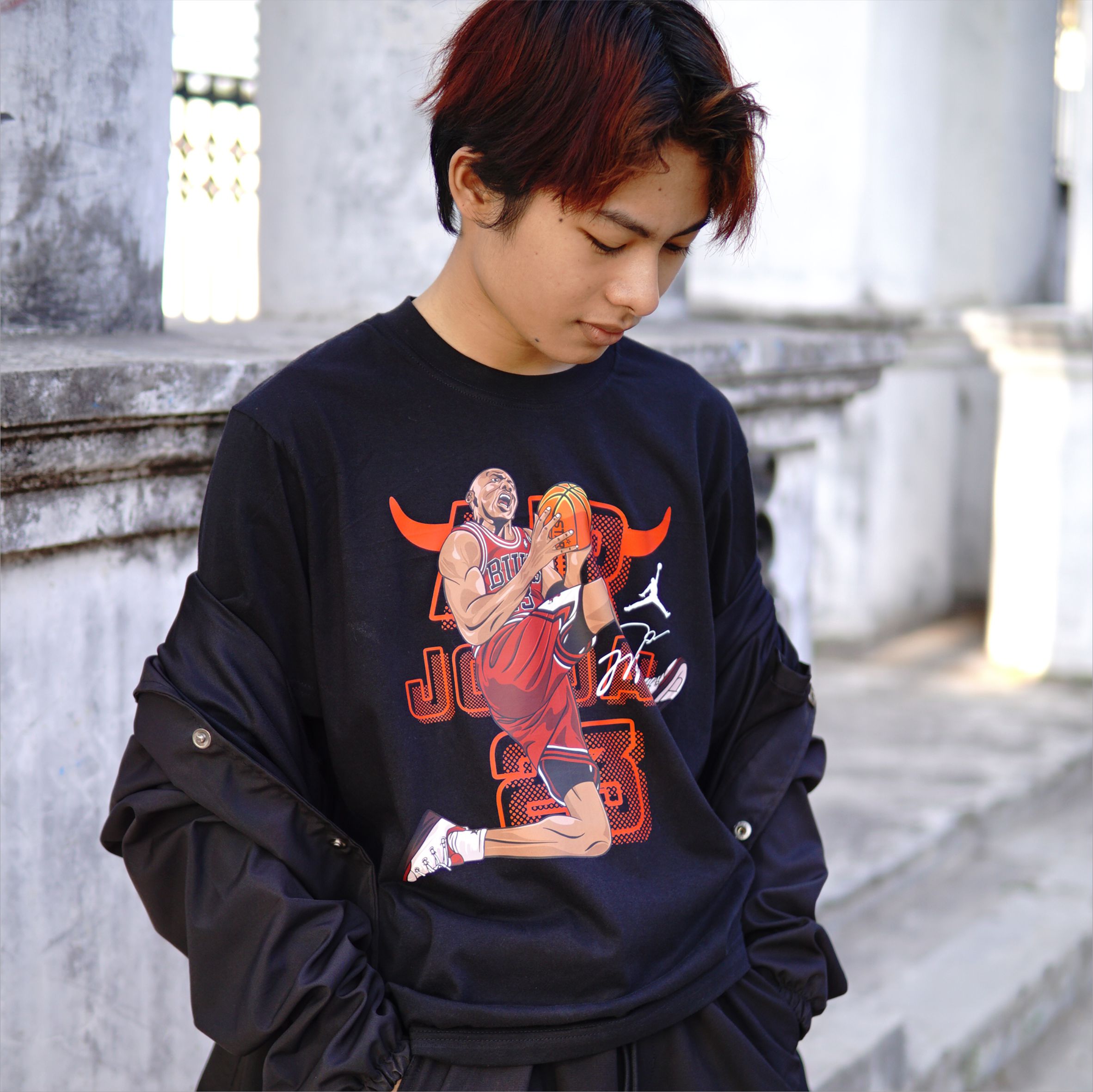 Kaos Michael Jordan - Starfight T-Shirt - Gambar 4
