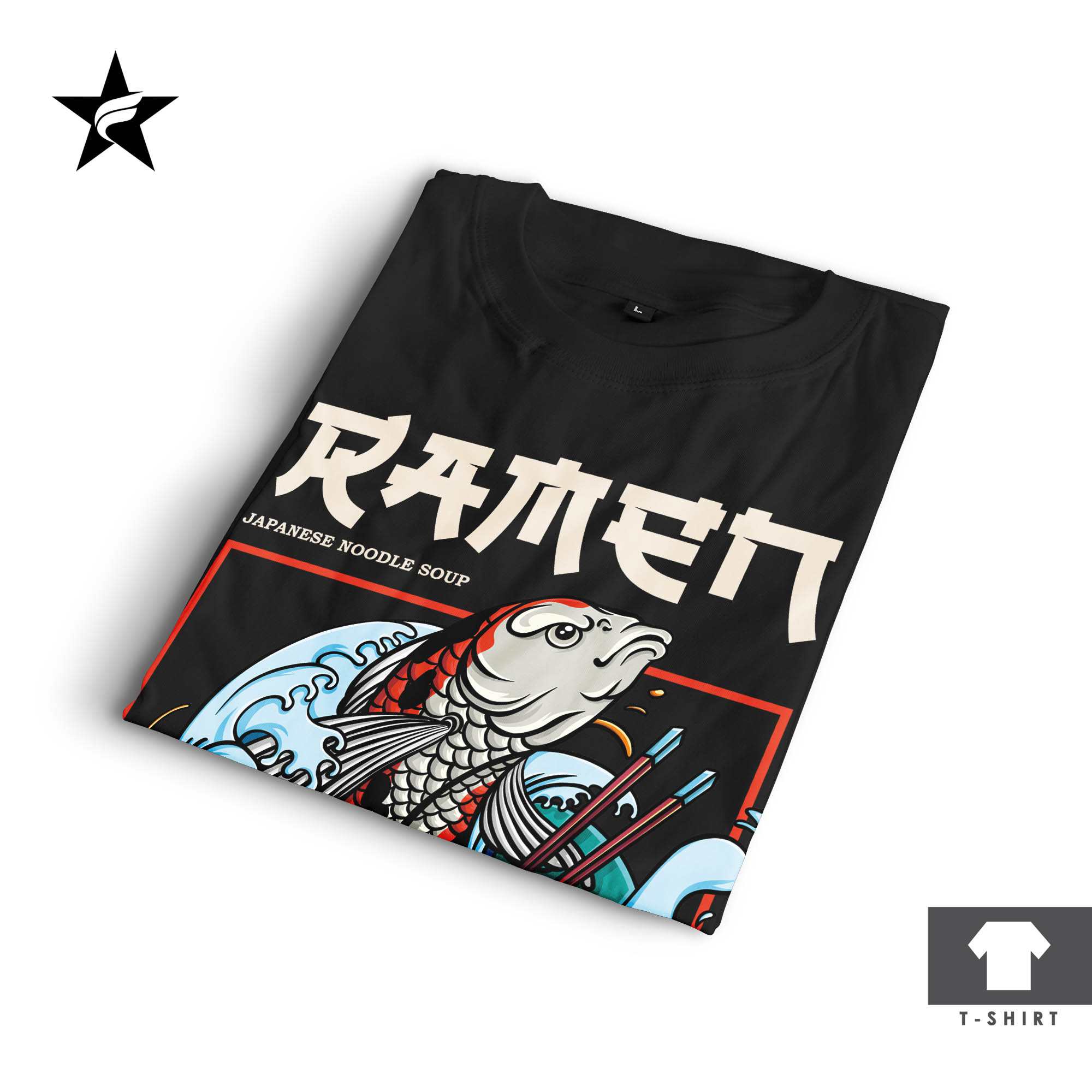 Kaos Koi Ramen - Starfight T-Shirt - Gambar 3